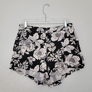 Old Navy High-Rise Playa Floral Rayon Shorts